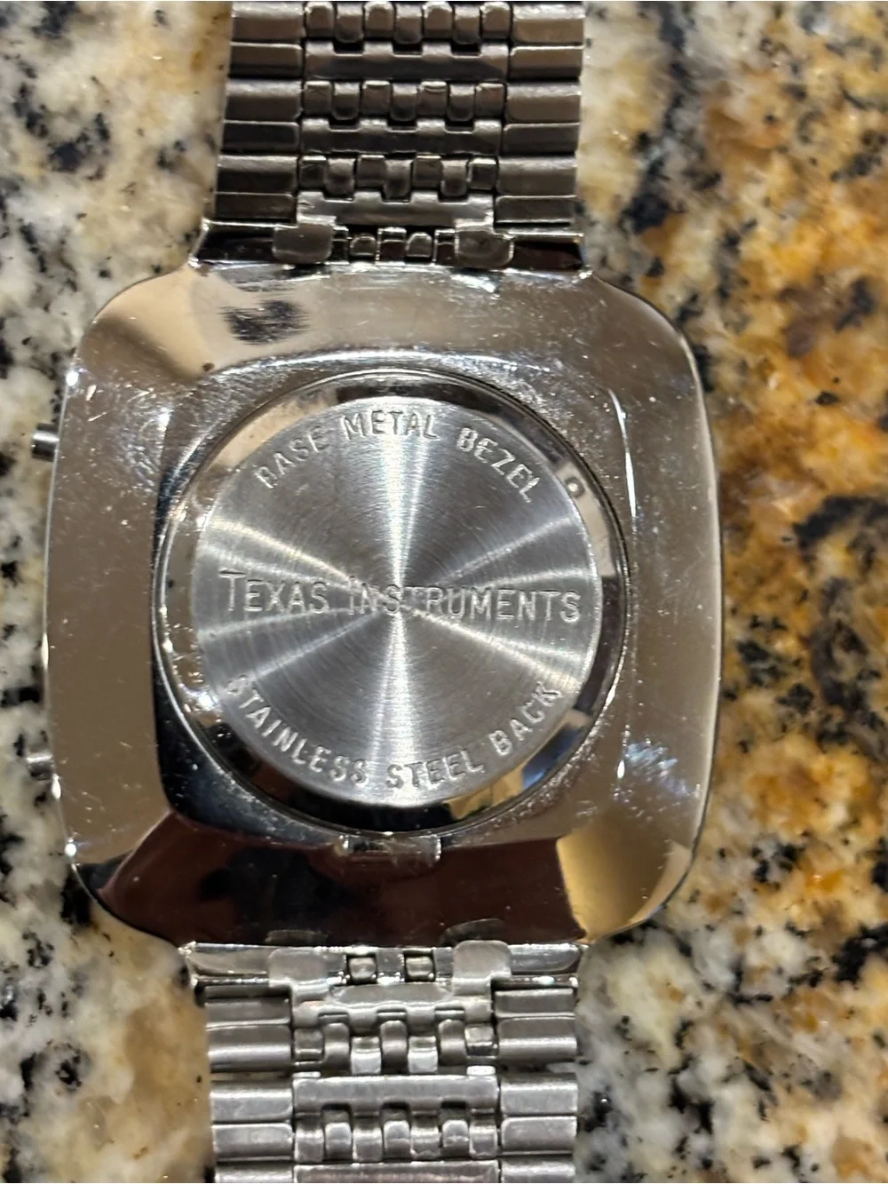 Rare 1979 Texas Instruments Starburst LCD Analog Watch